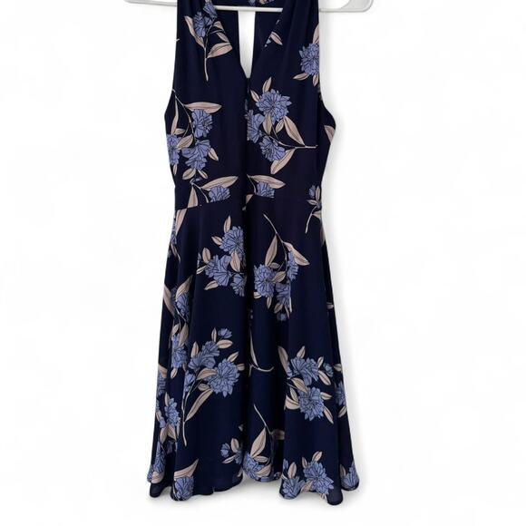 Express navy blue floral print - Picture 6 of 6
